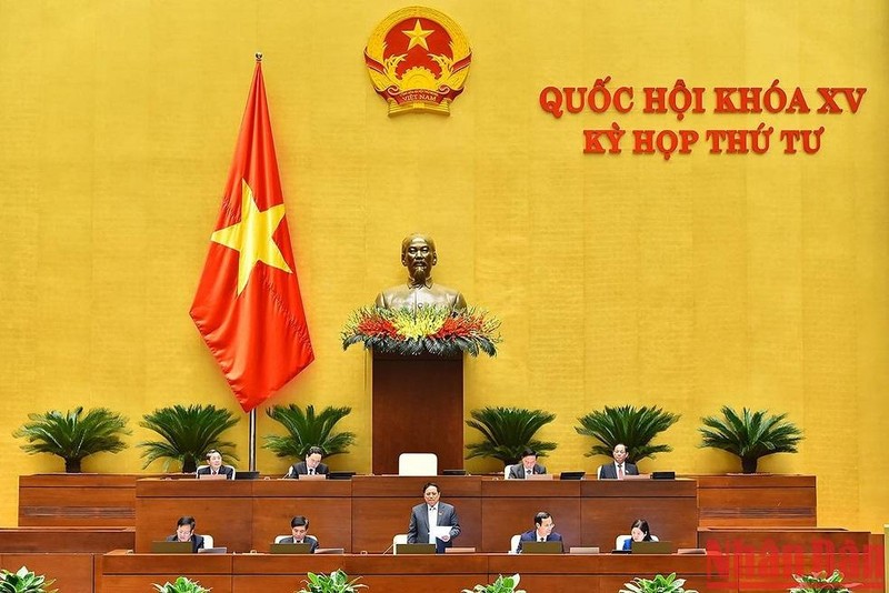 PM Pham Minh Chinh speaks at the meeting (Photo: NDO)