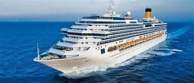 Cruise ship COSTA SERENA (Photo: VNA)