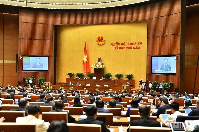 The 15th National Assembly (NA) convenes its fifth plenary session in Hanoi on May 22. (Photo: DANG KHOA)