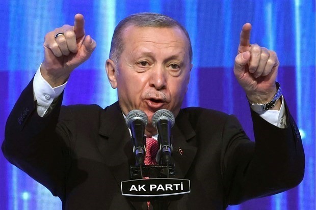 Turkish President Recep Tayyip Erdogan. (Photo: AFP/VNA)