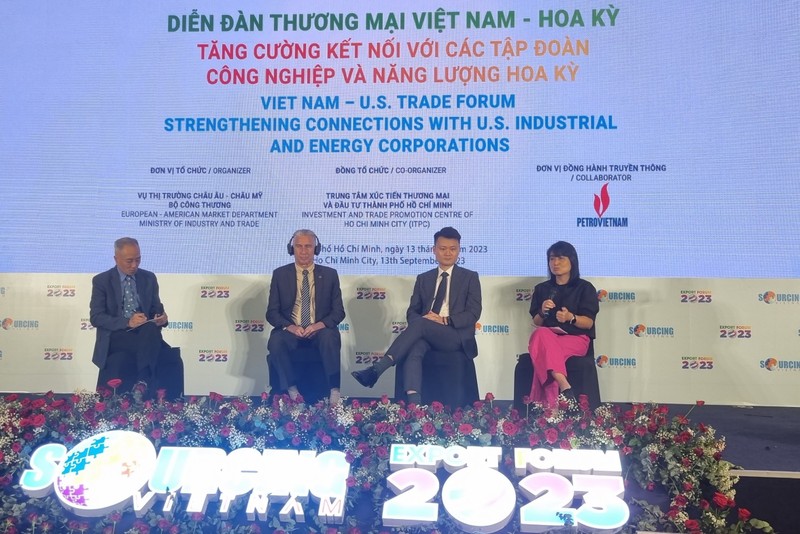 At the Vietnam – US Trade Forum held in Ho Chi Minh City on September 13. 