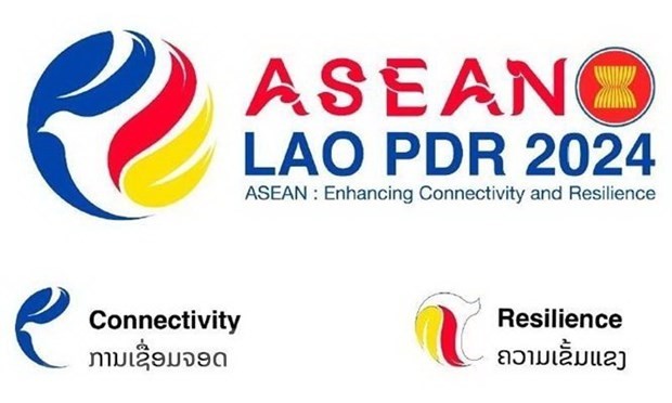 Laos announces the theme and logo of ASEAN Chairmanship 2024. (Photo: VNA)