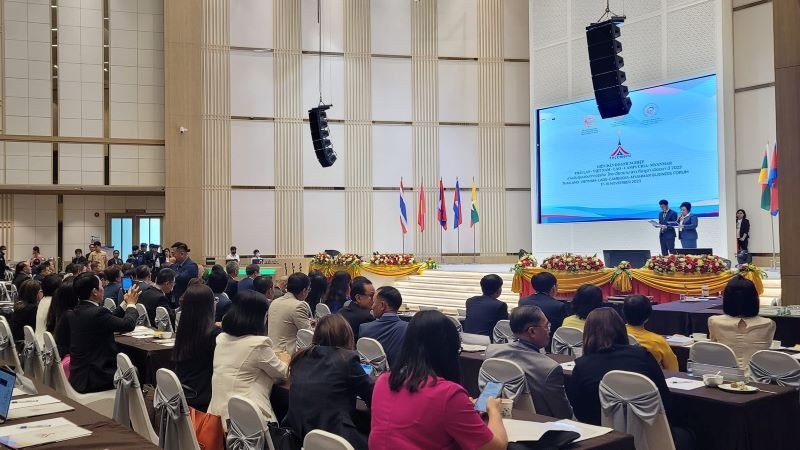The forum is held in Thailand’s Udon Thani province.