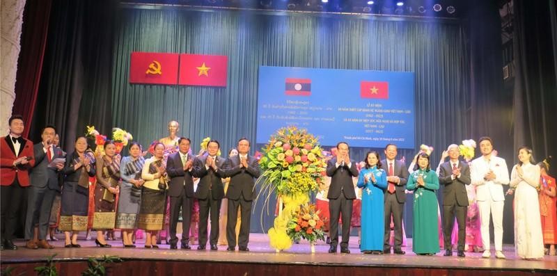 The event to mark Vietnam-Laos ties in Ho Chi Minh City.