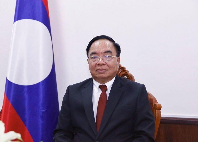 Lao Minister of Planning and Investment Khamjane Vongphosy.