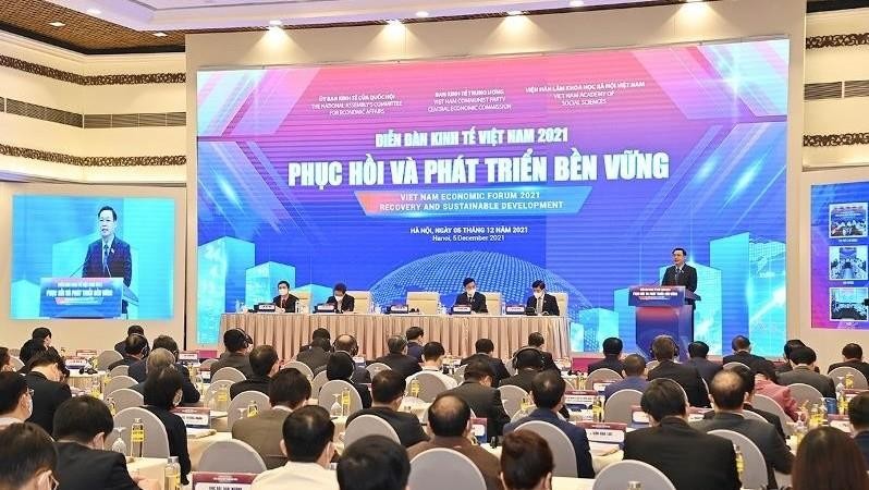 The Vietnam Economic Forum 2021. (Photo: NDO)