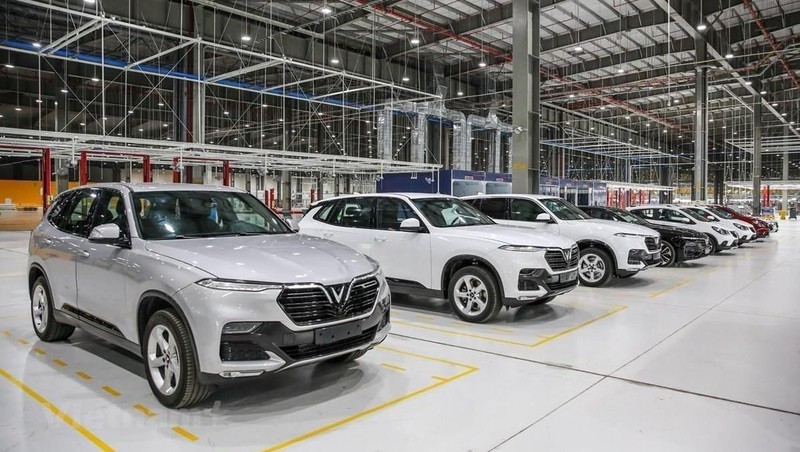The Vietnamese carmaker VinFast sold 18,052 vehicles during the January – August period. (Photo: VNA)