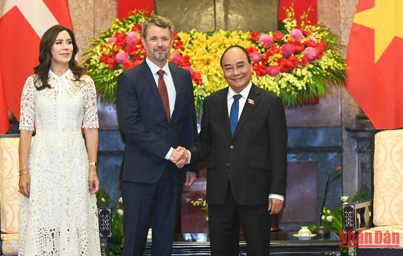 In pictures: President Nguyen Xuan Phuc receives Danish Crown Prince Frederik
