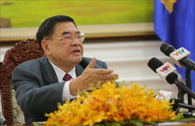 First Vice President of the Cambodian National Assembly Cheam Yeap. (Photo: VNA)