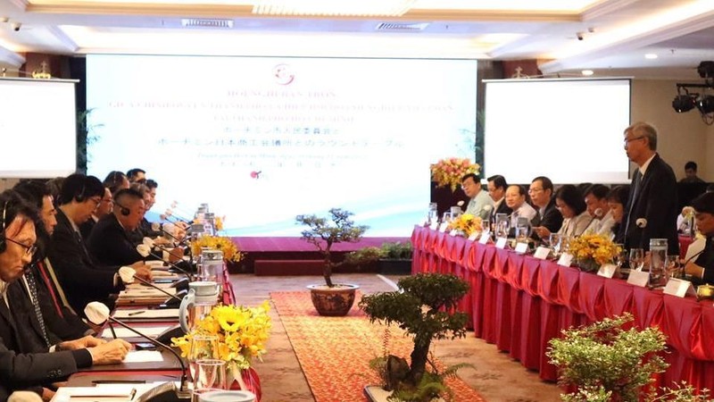 The roundtable on the business climate in Ho Chi Minh City. (Photo: VNA)