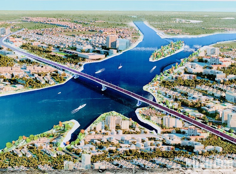 The rendering of Lai Xuan Bridge.