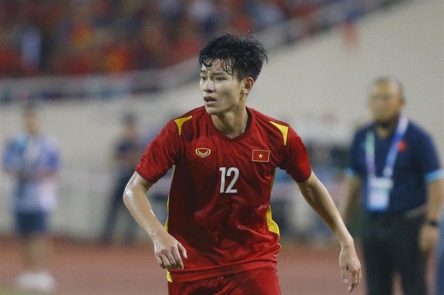 Phan Tuan Tai has been a mainstay of the U23 side recently and has been included in the initial 41-man squad for the upcoming SEA Games in Cambodia in May. (Photo vtc.vn)