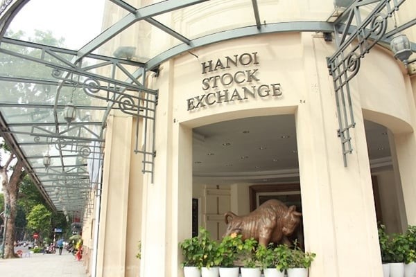 The Hanoi Stock Exchange.