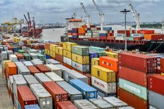 Myanmar's total goods imports and exports surged 18.47 percent year on year to over 27.19 billion USD in nearly 10 months of the 2022-23 fiscal year beginning in April last year, official data showed Saturday.