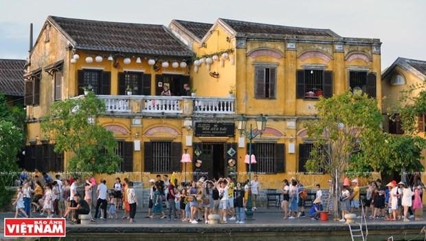 A corner of the ancient town in the central province of Quang Nam's Hoi An city (Photo: VNA)