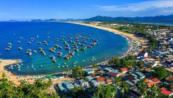 A beach in Phu Yen province (Photo: VNA)