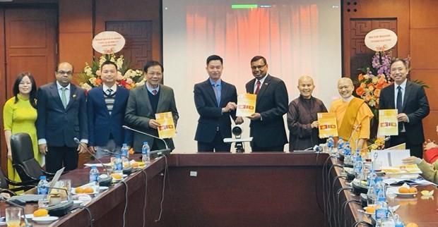 A special edition of the Vietnam Journal for Indian and Asian Studies themed “Sri Lanka - Vietnam Buddhist and Historical Relations” is launched on December 29. (Photo vjias.vn)