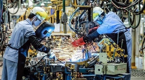 Industrial production is forecast to increase 6.6% in 2023. (Photo: VNA)