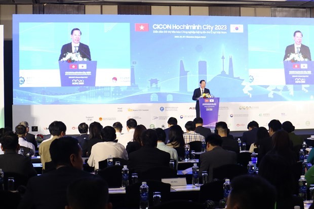 The CICON 2023 takes place in Ho Chi Minh City on June 7. (Photo: VNA)