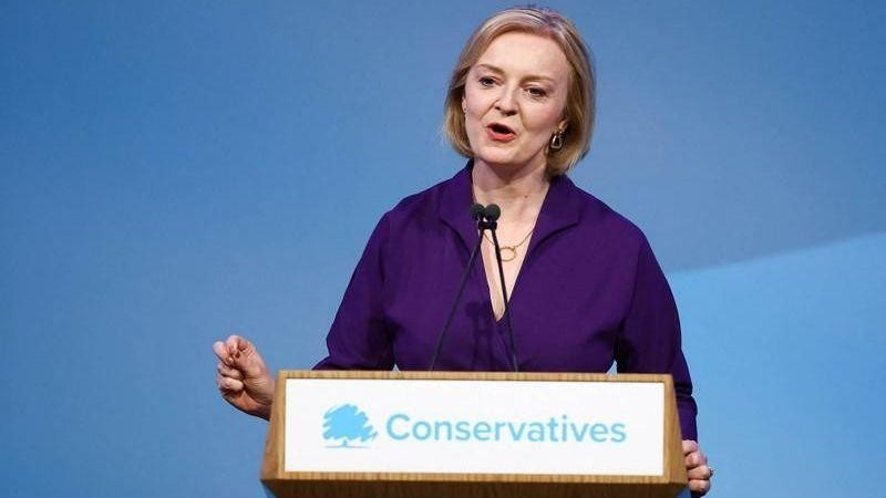 Prime Minister of the United Kingdom of Great Britain and Northern Ireland, Elizabeth Truss, speaks in London on September 5. (Photo: Reuters)