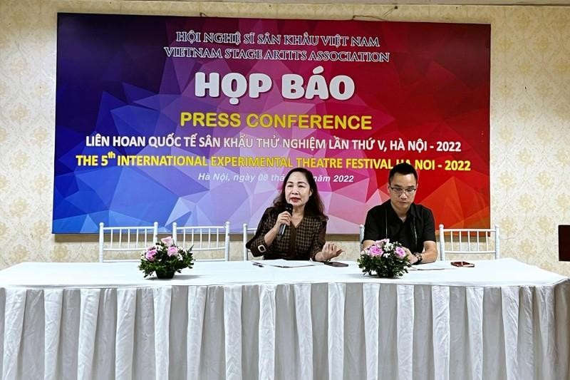 At the press conference for the festival (Photo: NDO)