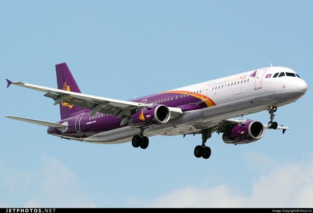 Cambodia Angkor Air (CAAir) announced on December 23 that it had successfully launched the first flight linking Cambodia's Siem Reap and Hanoi of Vietnam. (Photo: flightnations.com) 