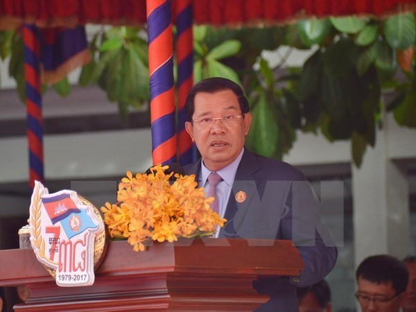 Cambodian Prime Minister Hun Sen (Photo: VNA) 