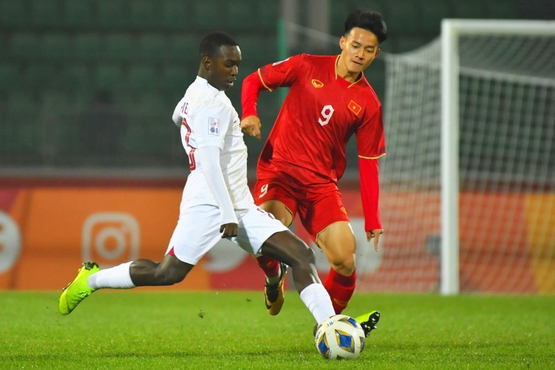 Vietnam have gone top of Group B after securing a 2-1 win over Qatar in their second match of the Asian Football Confederation U20 Asian Cup. (Photo: AFC)