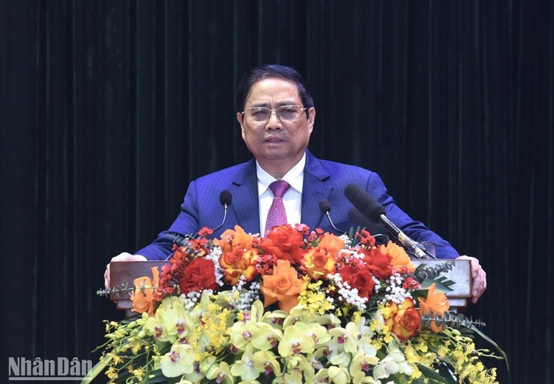 PM Pham Minh Chinh addresses the event (Photo: NDO)