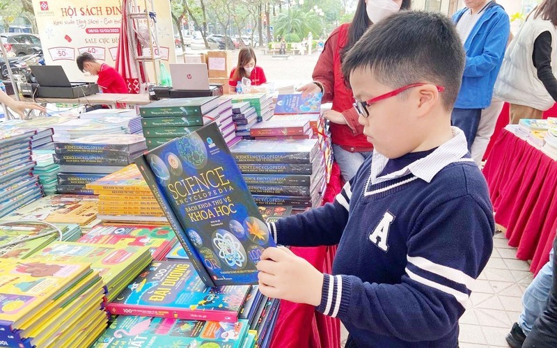 The book festivals are expected to attract many children. (Photo: Dinh Ti Books)