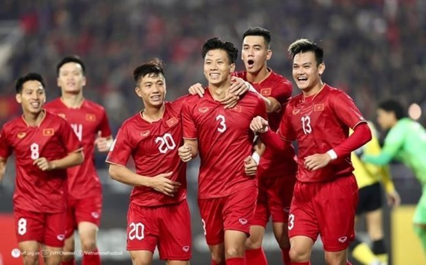 Vietnam stand at the 95th position in the world and 16th in Asia on the March FIFA world rankings. (Photo: Vietnam Football Federation)