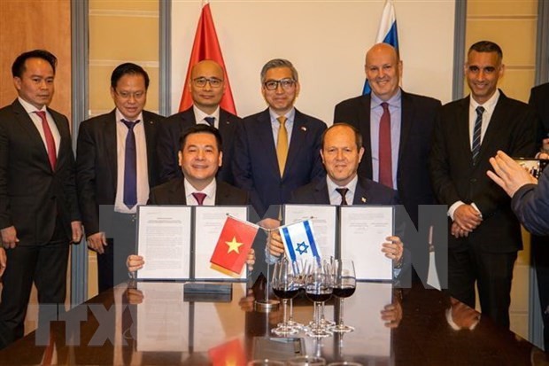 Vietnam and Israel on April 2 announce the conclusion of negotiations for their free trade agreement (FTA). (Photo: VNA)