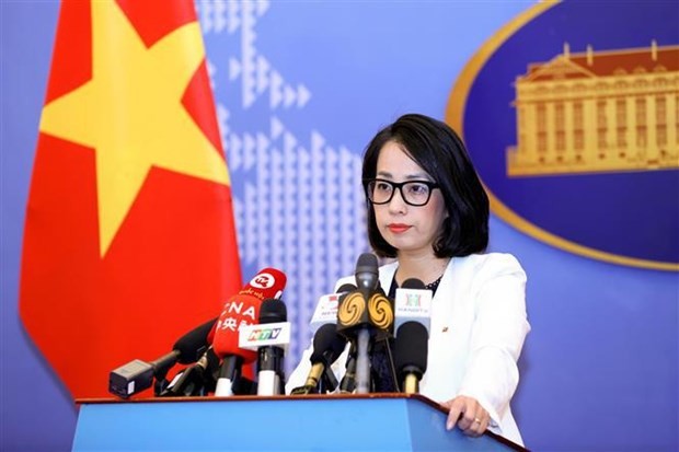 Vietnamese Ministry of Foreign Affairs spokesperson Pham Thu Hang. (Photo: VNA)