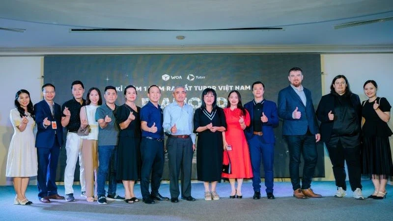 TUBRR Vietnam gathers a large number of experts, businessmen, artists and content creators, after one year of operation. (Photo: Pham Quyen)