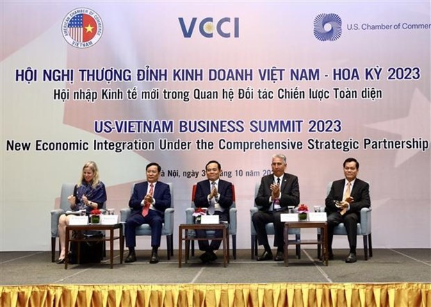 At the US – Vietnam Business Summit 2023 (Photo: VNA)