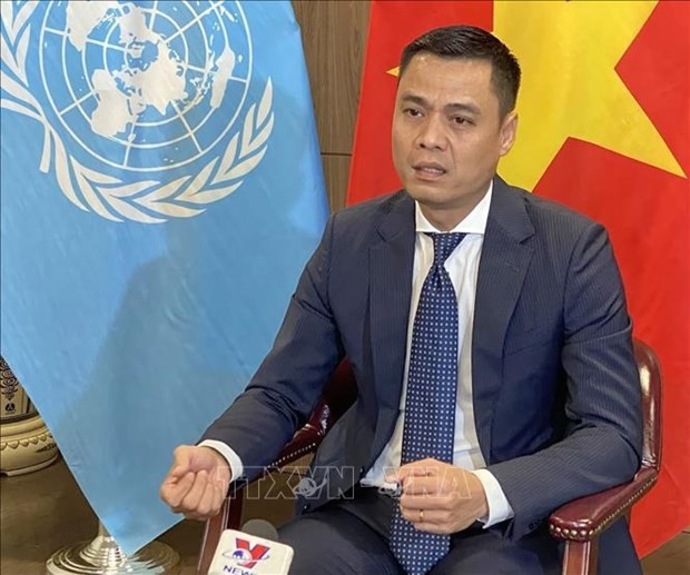Ambassador Dang Hoang Giang, Permanent Representative of Vietnam to the UN (Photo: VNA) 