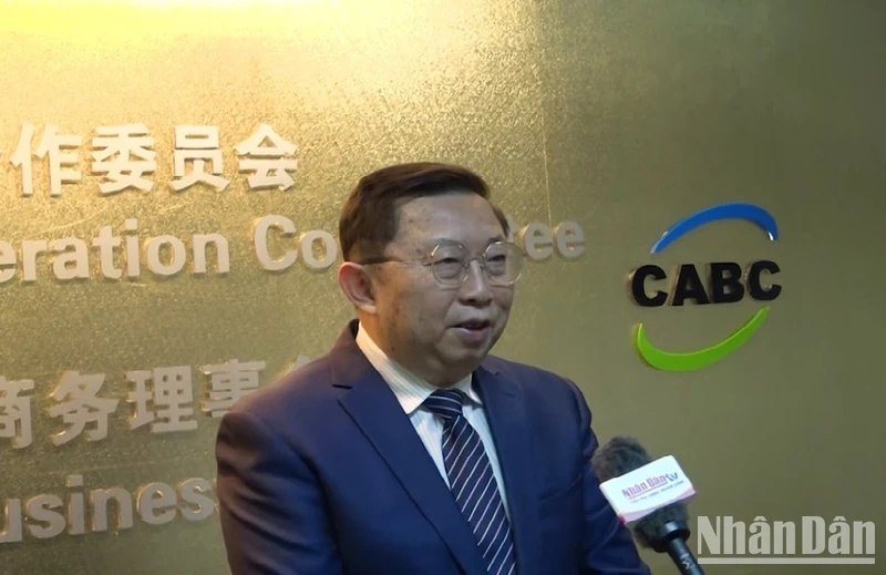 Xu Ningning, Executive President of the China-ASEAN Business Council and Chairman of the Regional Comprehensive Economic Partnership (RCEP) Industry Cooperation Committee.
