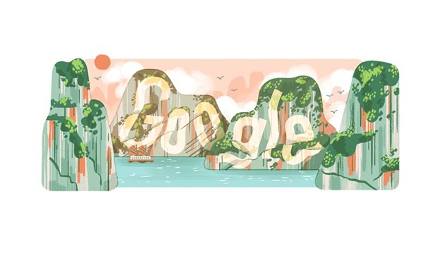  Google honours Ha Long Bay of Vietnam (Photo: VNA)