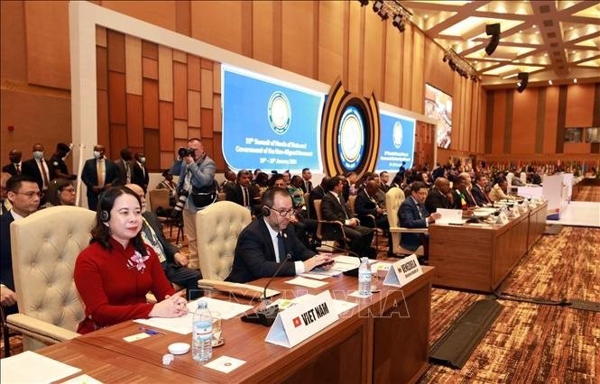 Vice President Vo Thi Anh Xuan attends the 19th Non-Alignment Movement (NAM) Summit. (Photo: VNA)