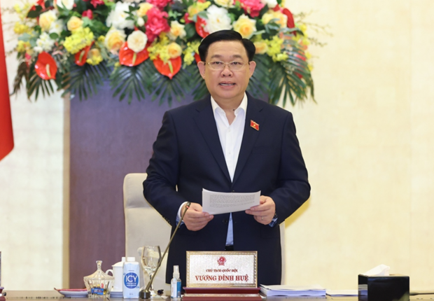  NA Chairman Vuong Dinh Hue (Photo: VNA)