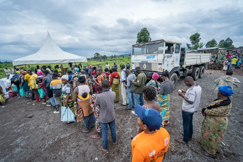 Food assistance for the Congolese people. (Photo: WFP)