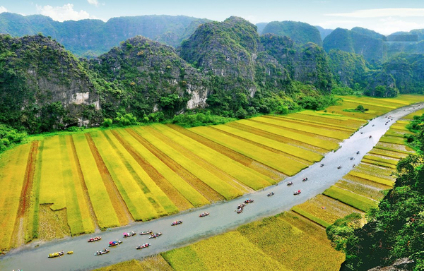 A view of Tam Coc-Bich Dong, part of the Trang An Landscape Complex (Photo: TITC)