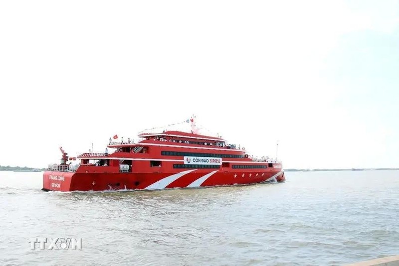 Ho Chi Minh City - Con Dao express boat service to be suspended. (Photo: VNA)