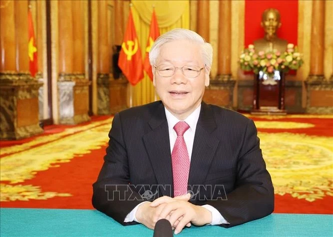 Party General Secretary Nguyen Phu Trong. (Photo: Tri Dung/VNA)