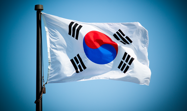 The flag of the Republic of Korea. (Photo: dangcongsan.vn)