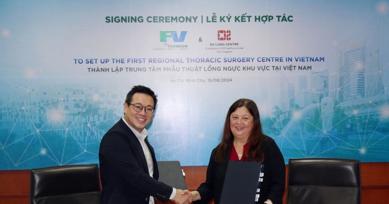 FV Hospital and O2 Healthcare Group partner to set up the first regional thoracic surgery centre in Vietnam. (Photo: VNA)