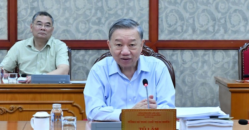 Party General Secretary and President To Lam chairs the Politburo meeting to provide feedback on the Ho Chi Minh City Planning for the 2021-2030 period, with a vision towards 2050.