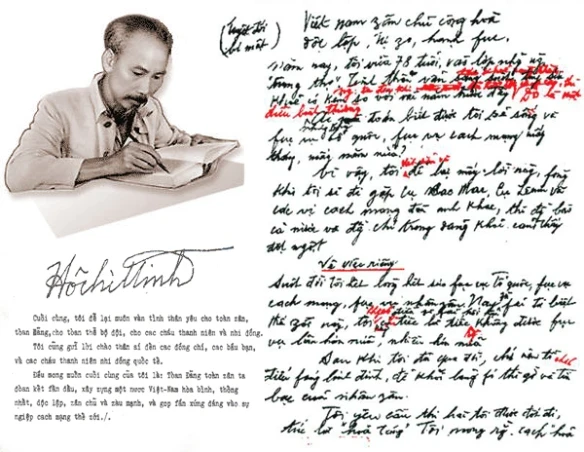 President Ho Chi Minh’s Testament. (File photo/hochiminh.vn)