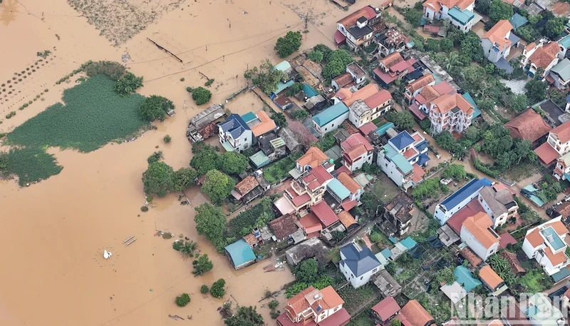 Typhoon Yagi caused severe damage to northern provinces and cities in Vietnam. (Photo: NDO)