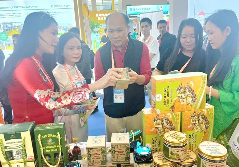 Quang Nam is showcasing the province’s cultural heritage, tourism, and local OCOP (One Commune One Product) items in Guangxi, China.